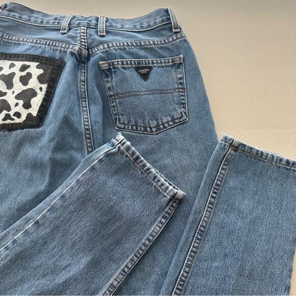 Vintage Guess Classic Fit Jeans 90s size 28 - Picture 1 of 10